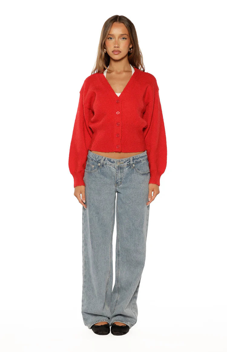 Oversized knit cardigan, view 7
