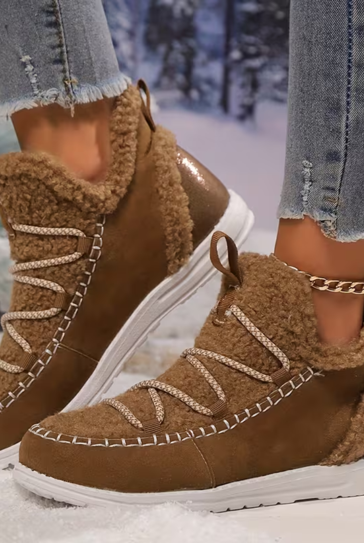 Extra warm slip-on winter boots, view 10