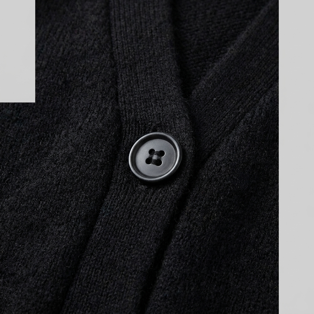 V-neck cardigan in a soft knit, view 6