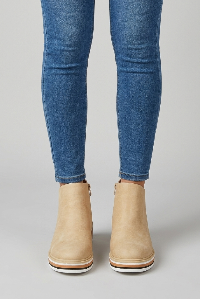 Women's boot in a clean understated silhouette, view 6
