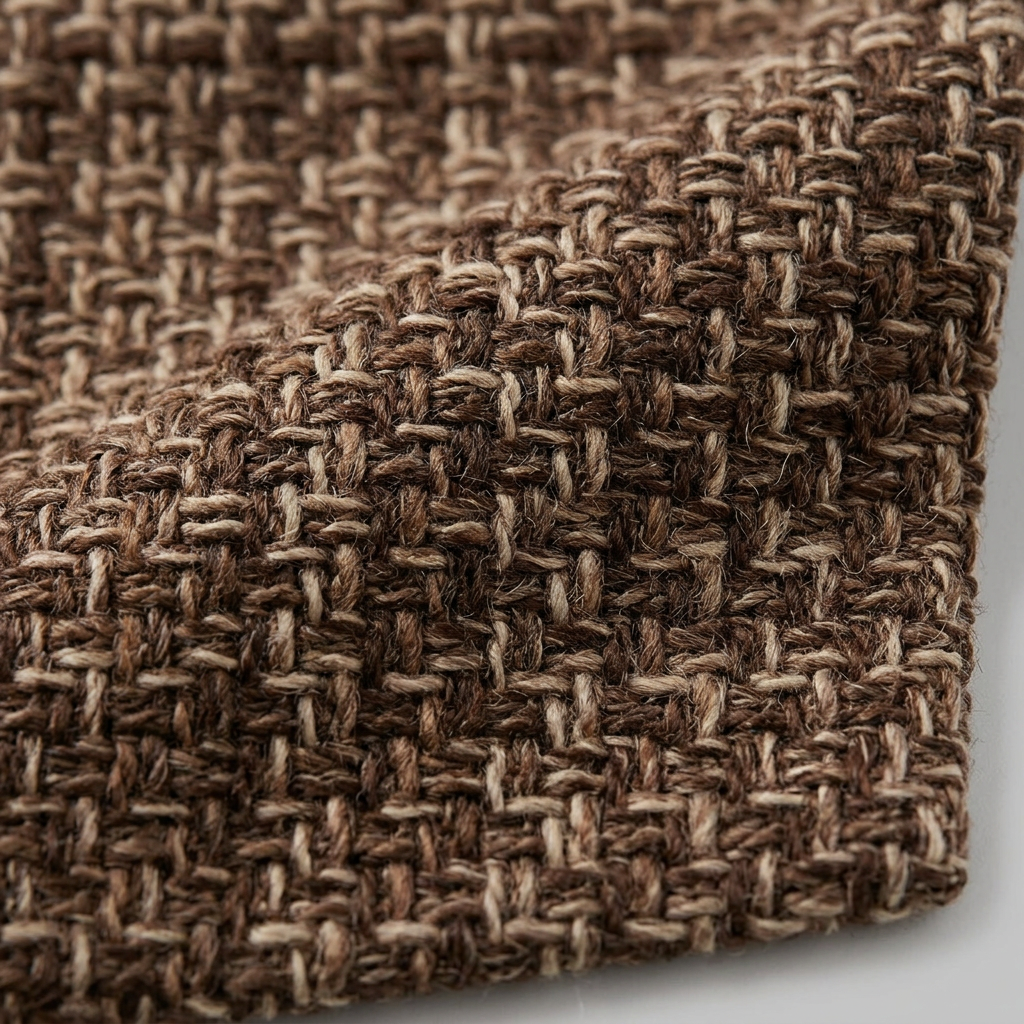 Two-piece brown tweed suit for women, view 5
