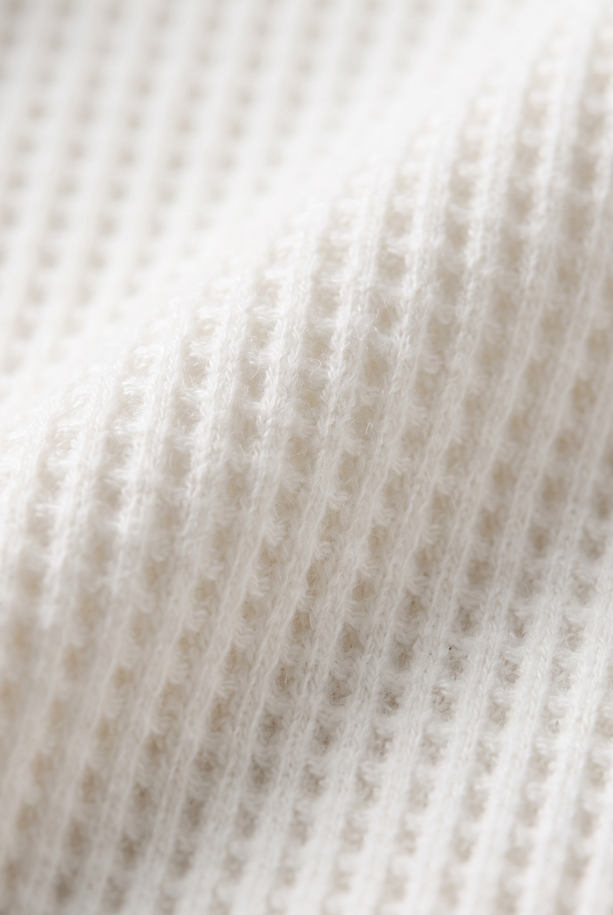 Sana loungewear set waffle-knit fabric close-up