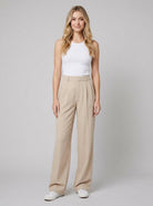 Abbi Work Trousers | Wide-Leg, High Waist, Breathable Fabric 4