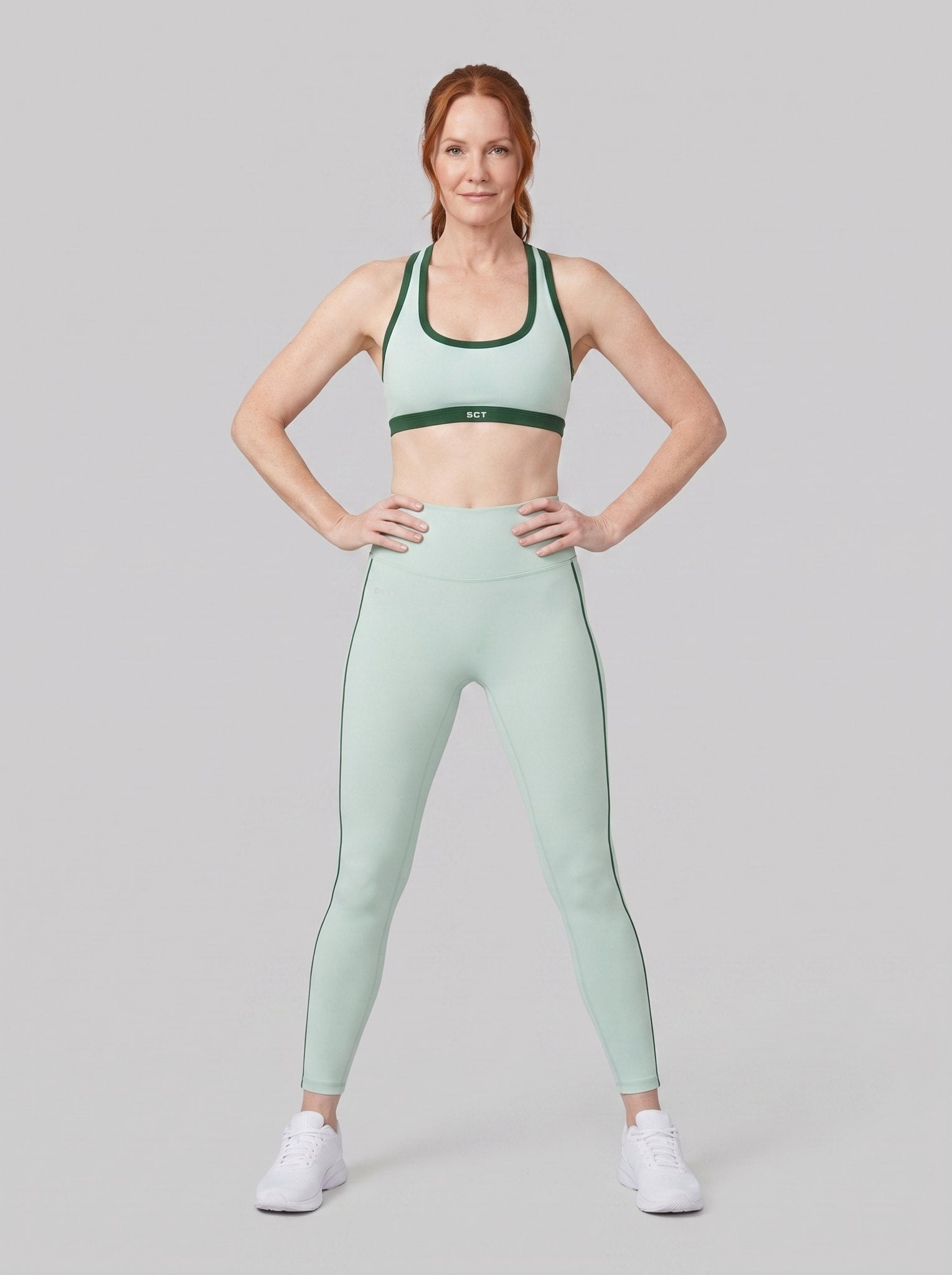 Aeraline Stripe Leggings | Breathable, Medium Compression, High-Rise 0