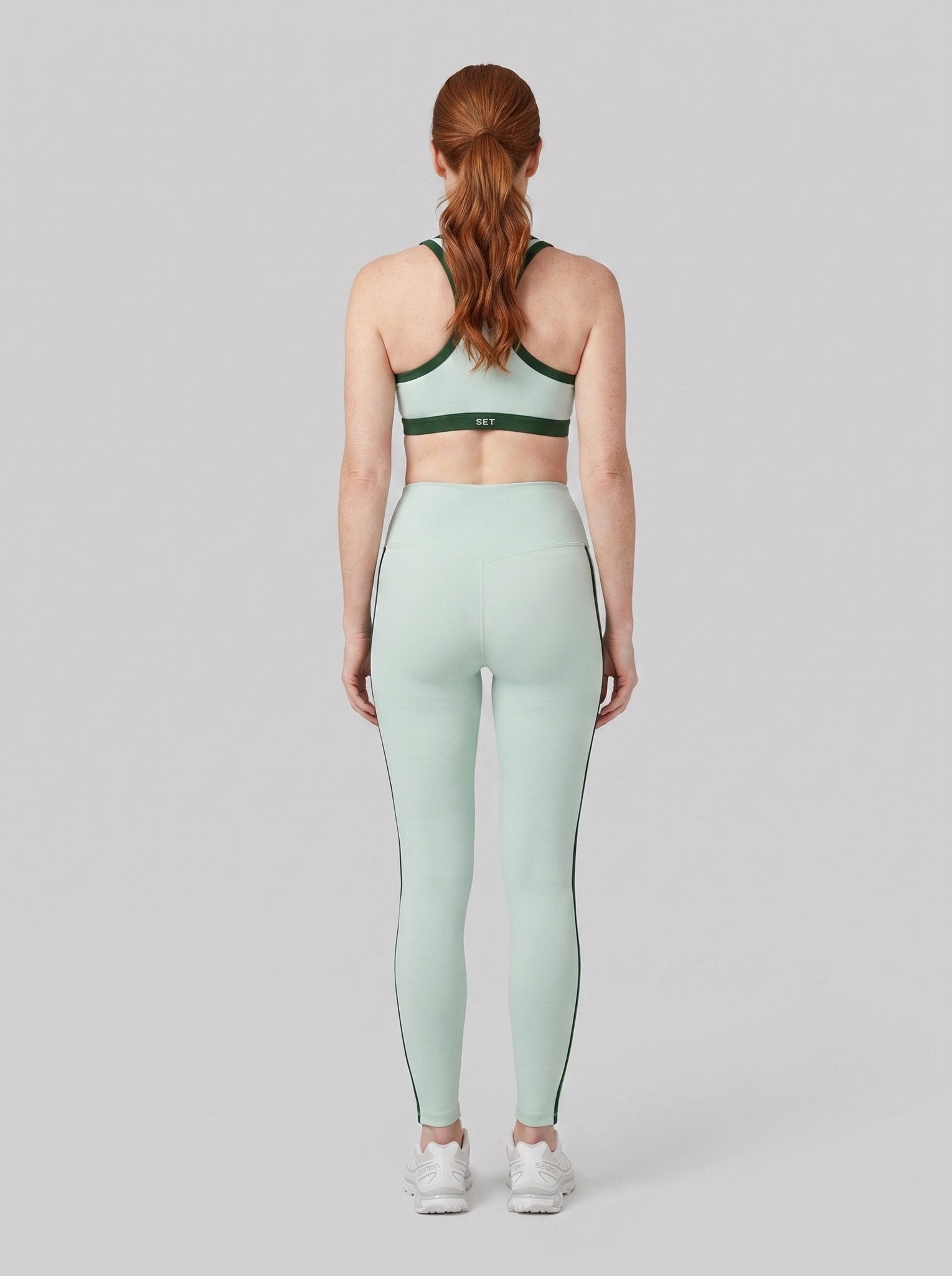 Aeraline Stripe Leggings | Breathable, Medium Compression, High-Rise 3