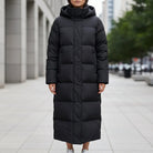 Alpine Long Quilted Hooded Puffer Parka 1