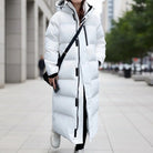 Alpine Long Quilted Hooded Puffer Parka 2