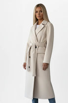 Amelia | Women's Double-Breasted Coat | Belted 2