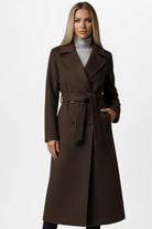 Amelia | Women's Double-Breasted Coat | Belted 5