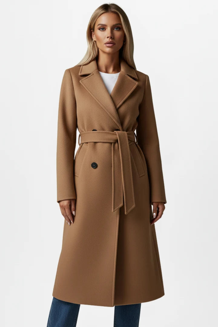 Amelia | Women's Double-Breasted Coat | Belted 8