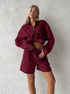 Aqua Resort Set | Lightweight Cotton Two-Piece Resort Wear for Women 10