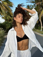 Aqua Resort Set | Lightweight Cotton Two-Piece Resort Wear for Women 8