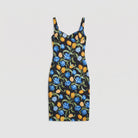 Arielle Balconette Dress | Black Floral Print, V-Neck Back, Perfect for Summer Parties 4
