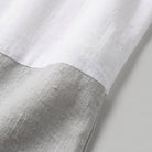 Aurelia Linen Dress | Color-Block, Relaxed Fit, Knee-Length Summer Dress for Women 4