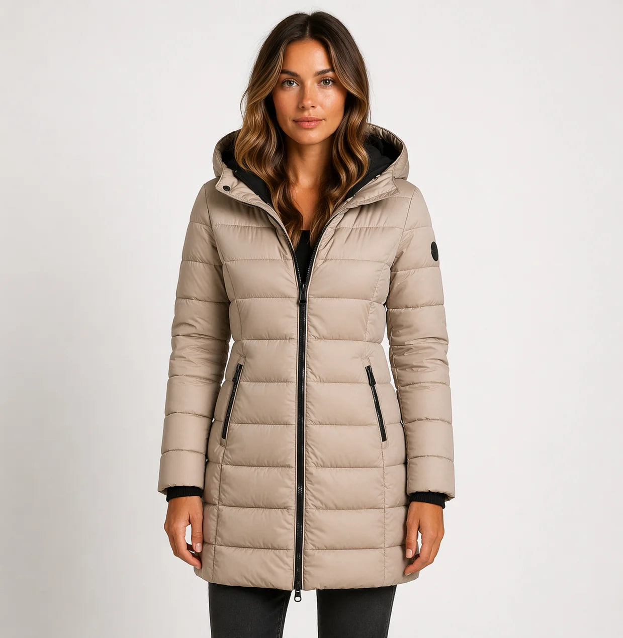 Aurora | Women's Longline Puffer Jacket | Hooded 3