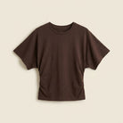 Ava Drape Tee | Premium Cotton Blend, Contoured Waist for Women 7