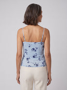 Ava Floral Cami Top | Fitted, Frill Detail, Perfect for Going Out 3