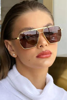Ava Sunglasses | Lightweight Metal Frame, Polarized Lenses 1