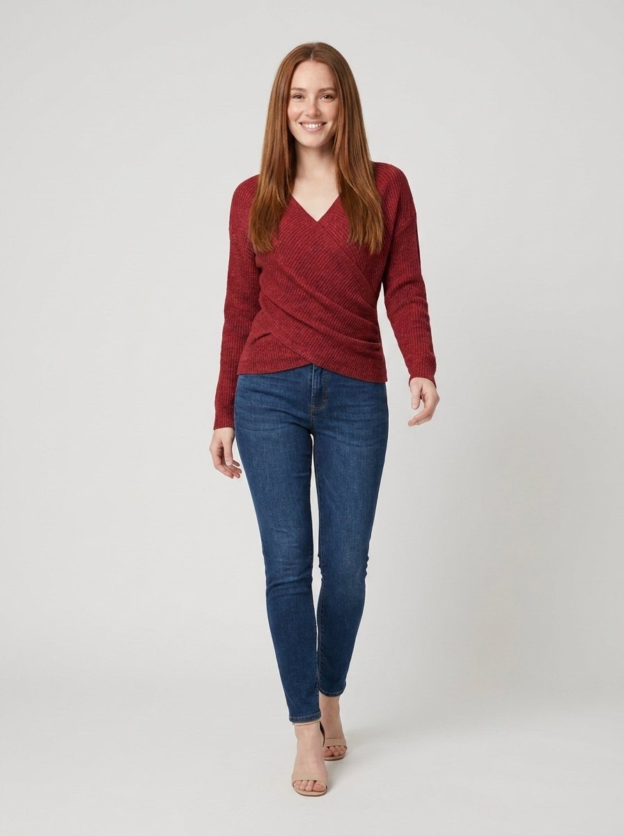Avela Pullover Sweater | Soft Polyester, Comfortable Fit 2