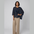 Aveline Ruffle Blouse | Cotton-Linen Blend Plus Size Top 5