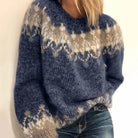 Aveline Womens Sweater | Mohair-Blend, Ribbed Cuffs, Soft Texture 1