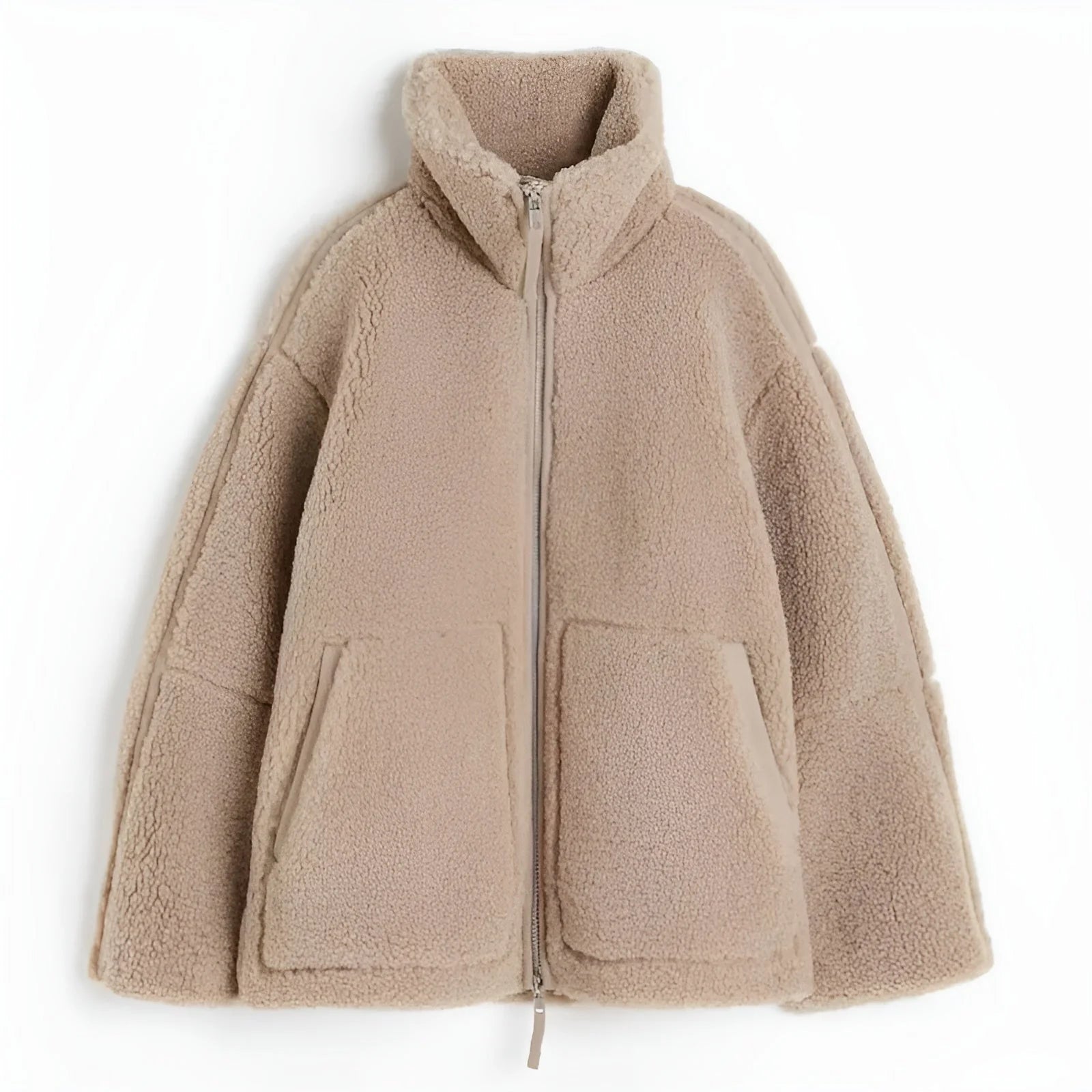 Aven Teddy Coat | Ultra-Soft Pile, Relaxed Fit Winter Coat for Women 7