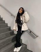 Aven Teddy Coat | Ultra-Soft Pile, Relaxed Fit Winter Coat for Women 8