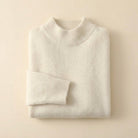 Avery Cashmere Sweater | High Neck Ribbed Knit for Women 5