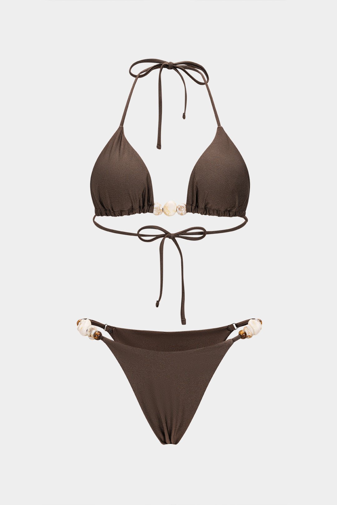 Bella Bikini Set | Modern Jersey Fabric, Tie-Up Design 0
