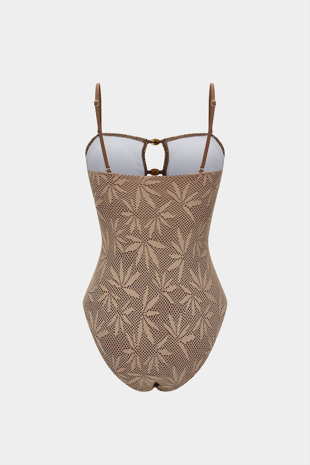 Bella One Piece Swimsuit | Textured Polyester Blend, Slim Fit 5
