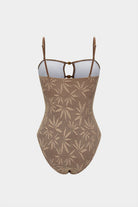 Bella One Piece Swimsuit | Textured Polyester Blend, Slim Fit 5
