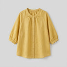Bella White Blouse | Linen, Loose Fit Summer Top for Women 3