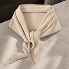 Bianca-Pearl Cashmere Wrap — Soft Brushed Knit Shawl 2