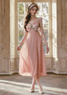 Blaze Cloud Dress | Lightweight Chiffon, Lace Embroidery Summer Dress for Women 0