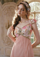 Blaze Cloud Dress | Lightweight Chiffon, Lace Embroidery Summer Dress for Women 3