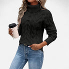 Blythe Cable-Knit Sweater for Women | Longline Fit, Chunky Knit 3