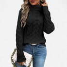 Blythe Cable-Knit Sweater for Women | Longline Fit, Chunky Knit 6
