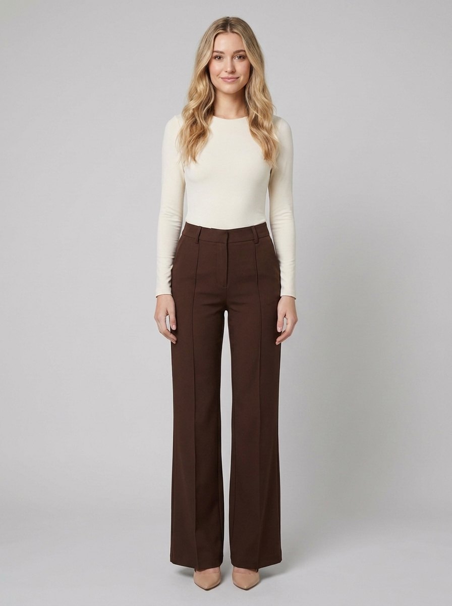 Blythe Wide Leg Trousers | High-Waisted, Relaxed Fit 4
