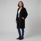 Blythe Women's Coat | Lightweight, Single-Breasted, Notch Lapel, Deep Pockets 2
