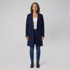 Blythe Women's Coat | Lightweight, Single-Breasted, Notch Lapel, Deep Pockets 7