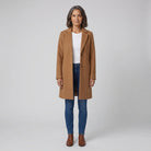 Blythe Women's Coat | Lightweight, Single-Breasted, Notch Lapel, Deep Pockets 8