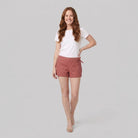 Blythe Women's Shorts | Linen, Side Tie Detail, Micro Short Length 1