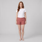 Blythe Women's Shorts | Linen, Side Tie Detail, Micro Short Length 2
