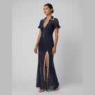 Bora Midi Dress | Vintage Boho Floral Lace, Lightweight Summer Dress 1