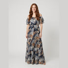 Bora Women's Dress | Floral Print Maxi for Wedding Guests and Summer Events 0