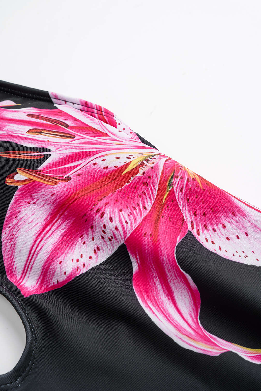 Breeze Backless Swimsuit | One Piece, Opaque Milk Shreds Fabric 3
