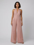 Breezy Bella Jumpsuit | Cotton-Linen Blend, Bohemian Style 0