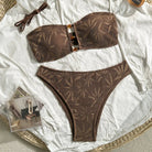 Breezy Bikini Set | Strapless, Hollow Out Design 1