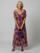 Caden Midi Dress | Off Shoulder, Lightweight Summer Style for Wedding Guests 0