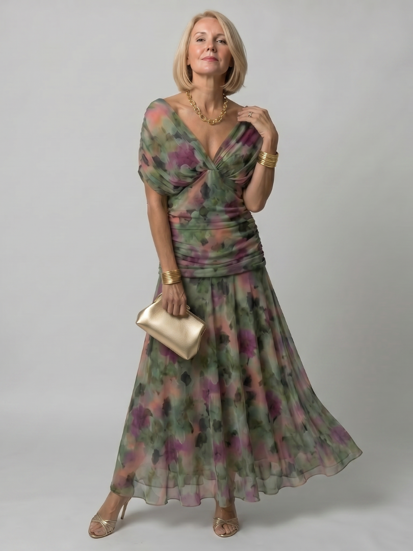 Caden Midi Dress | Off Shoulder, Lightweight Summer Style for Wedding Guests 10